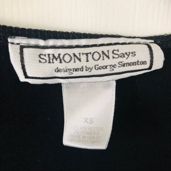 Black sleeveless undershirt stretch shirt size XS - Picture 3 of 4